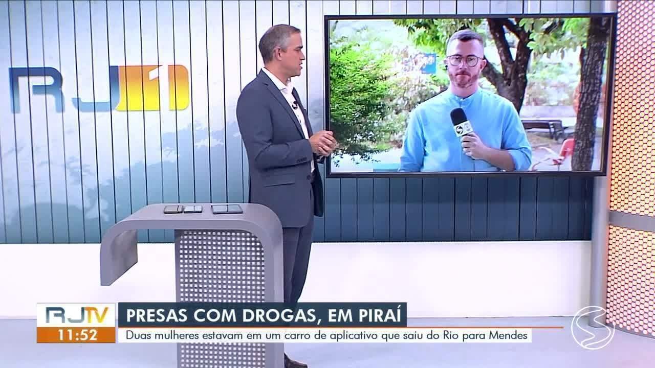 Dois homens são presos por tráfico de drogas e receptação em Volta Redonda