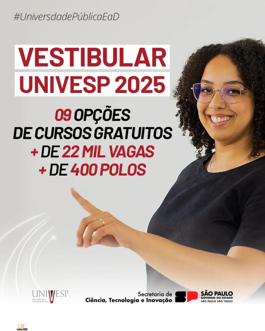 UNIVESP abre inscrições para vestibular 2025: são mais de 22 mil vagas!