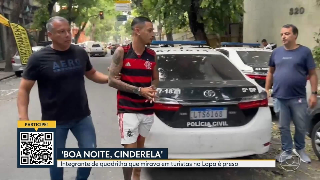 Suspeito de aplicar golpe do 'Boa Noite, Cinderela' na Lapa é preso